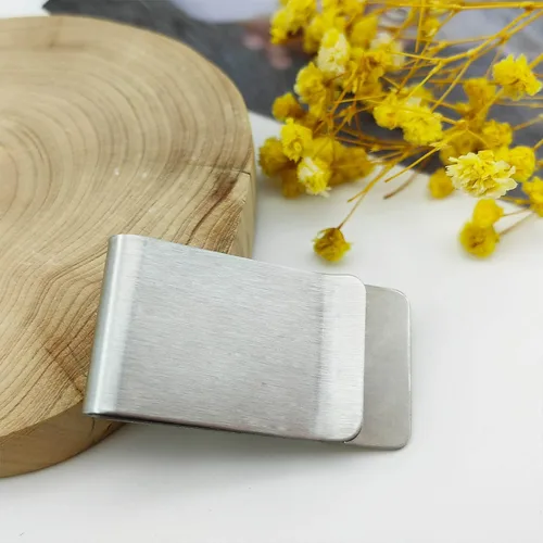 Vista 3 de Emideary Money Clip for Men, Stainless Steel Front Pocket Wallet