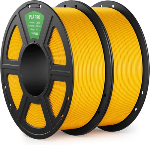 Vista 40 de PLA PRO - Filamento de impresión 3D de 0.07 in, 8.8 lbs, negro/rojo/amarillo/azul Refine Surface, Stronger Toughness, PLA Filament Dimensional