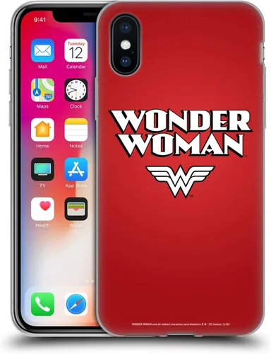 Vista 152 de Head Case Designs Funda de gel suave con licencia oficial de Wonder Woman DC Comics Classic Logos compatible con Apple iPhone 7 Plus/iPhone 8 Plus