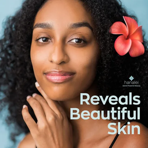 Vista 6 de Hanalei Makai Marine - Crema de gel hidratante facial, loción ligera no grasa para piel seca, una fórmula reafirmante hidratante, vegana sin