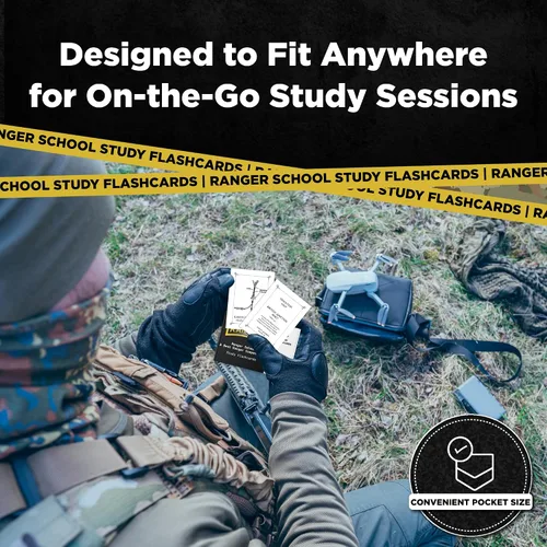 Vista 6 de Army Flashcards - Tarjetas didácticas para guardabosques 100 de los términos y conceptos más importantes del manual de guardabosques del ejército