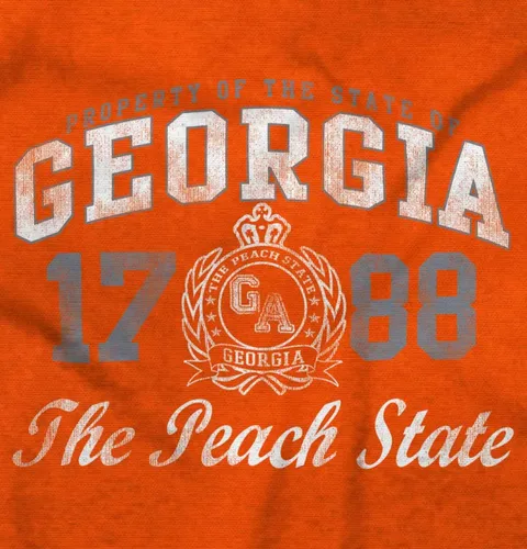 Vista 2 de Property of Georgia The Peach State - Camiseta gráfica para mujer