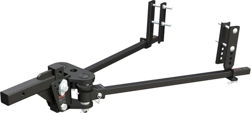 Vista 11 de CURT 17601 TruTrack 2P Enganche de distribución de peso de barra redonda con 2X control de balanceo, hasta 10K, vástago de 2 pulgadas, bola