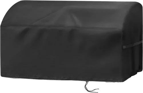 Vista 16 de Cubierta de Parrilla para Parrilla Hibachi, Cubierta de Parrilla de Mesa Pequeña Impermeable para Exteriores de Servicio Pesado, Cubierta