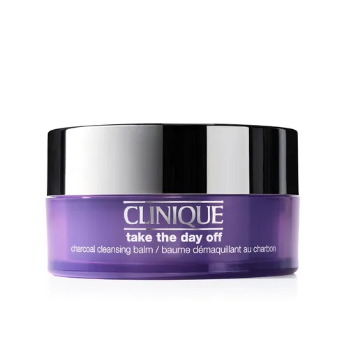 Vista 8 de Clinique Take The Day Off Charcoal Cleansing Balm Makeup Remover Dissolves Makeup and Sunscreen For Dry Combination to Oily Skin Types