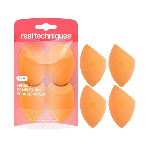 Vista 21 de Real Techniques Esponjas de maquillaje surtidas, tez milagrosa, polvo milagroso, esponja de belleza Miracle Airblend para mezclar maquillaje