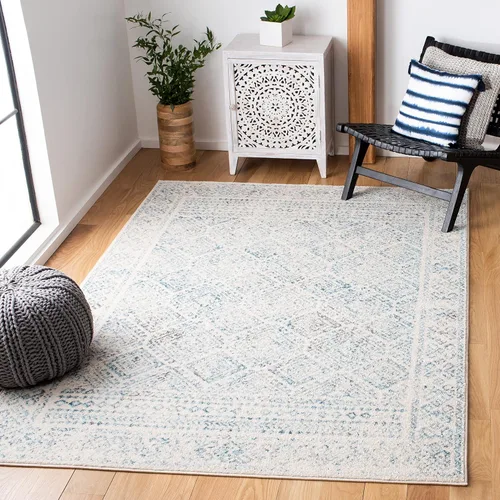 Vista 7 de Safavieh - Alfombra decorativa de la colección Tulum, modelo TUL264F, estilo marroquí, bohemio y desgastado, no suelta pelusa, para sala, vestíbulo