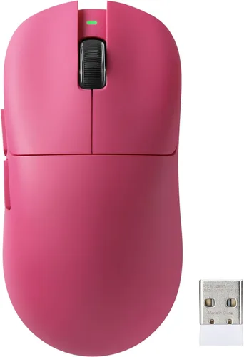 Vista 11 de YUNZII Ratón inalámbrico para juegos M1, Tri-Mode 2.4G/BT/mouse para juegos con cable, sensor PAW3311 10000 DPI recargable con 5 botones