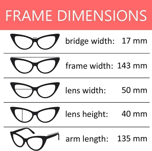 Vista 9 de OWL Womens Cat Eye Sunglasses Classic Vintage High Pointed Winged Retro Design UV Protection
