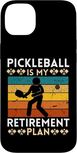 Vista 15 de Pickleball Is My Retirement Plan Case for iPhone 16