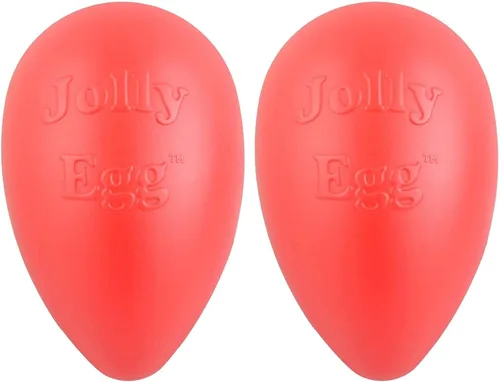 Vista 5 de Jolly Pets Jolly Egg - Juguete masticable de plástico para perros, 8 pulgadas, color morado