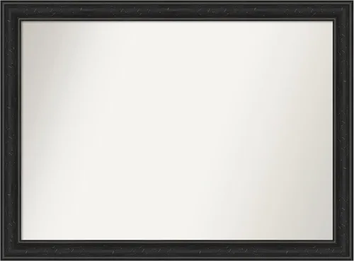 Vista 259 de Amanti Art Espejo personalizado, gran espejo de baño estrecho, espejo de pared o espejo de tocador de baño sobre el fregadero (24 x 24 pulgadas)