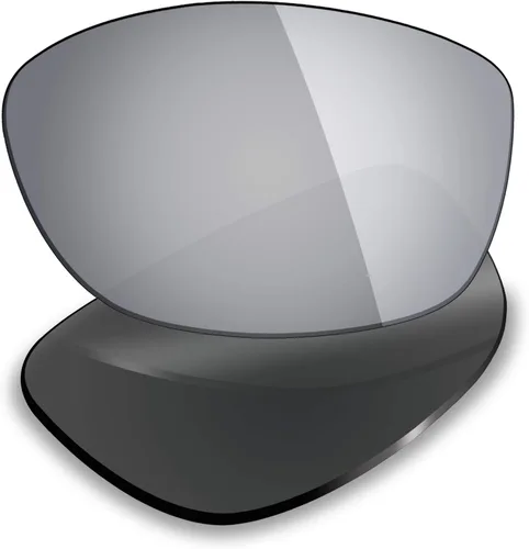 Vista 3 de Mryok 4 pares de lentes polarizadas de repuesto para Arnette Freezer AN4155 Sunglass - Stealth negrorojo fuegoazul hielo plata titanio