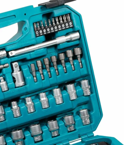 Vista 4 de Makita E-10899 Juego de herramientas manuales de 76 piezas