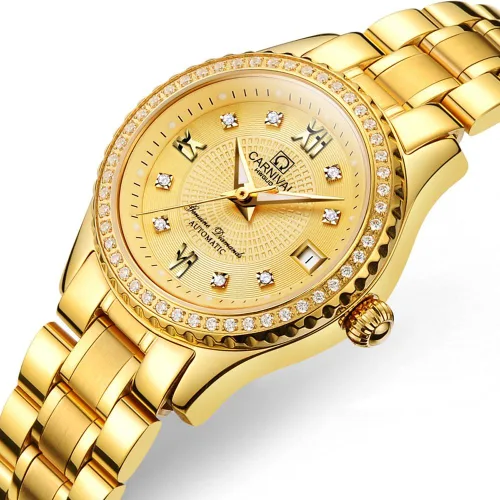 Vista 6 de TEINTOP Carnival - Reloj mecánico automático para hombre y mujer, juego de 2