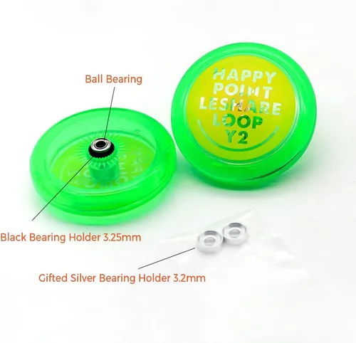 Vista 2 de Yoyo de plástico sensible Yoyo Ball para niños principiantes entretenimiento