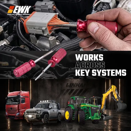 Vista 4 de EWK Deutsch Kit de herramientas de extracción de pasadores, juego