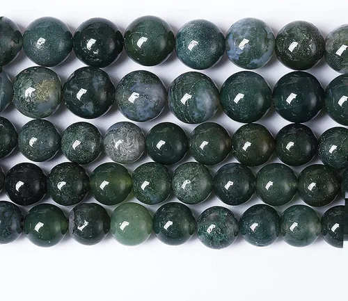 Vista 78 de 60 cuentas sueltas de piedra natural de turquesa africana de 0.236 pulgadas (6 mm) para hacer joyas, pulseras de bricolaje