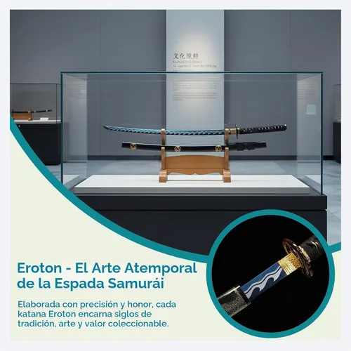 Vista 2 de Espada Katana samurái japonesa real hecha a mano 1045/1060/1095/T10 de acero al carbono templado con calor/arcilla, Dragon Tsuba, espiga completa