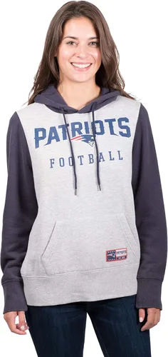 Vista 15 de Ultra Game Sudadera con capucha oficial de la NFL con cuello de lazo súper suave para mujer