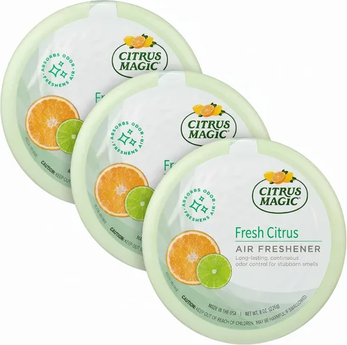 Vista 20 de Citrus Magic - Ambientador sólido que absorbe olores, lino puro, 8 onzas, paquete de 6