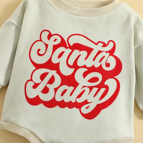 Vista 5 de pengnight Sudadera de Navidad para bebé, niña, niño, manga larga, cuello redondo, suéter para otoño e invierno