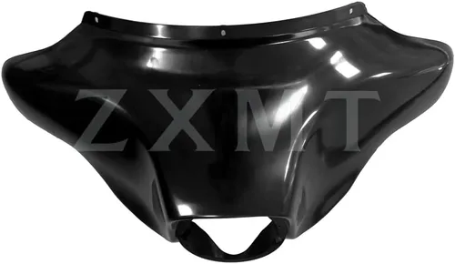 Vista 2 de Carenado exterior delantero negro sin pintar para Harley Touring FLHT 1996-2013