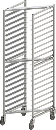 Vista 8 de Winco Funda para estante de láminas de 20 niveles ALRK-10 y ALRK-10BK, transparente, mediana Fits alrk-10, Easy on, Full-length, Great for Food