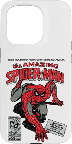 Vista 14 de Marvel Funda Retro de Cómic de Spider-Man para iPhone 17