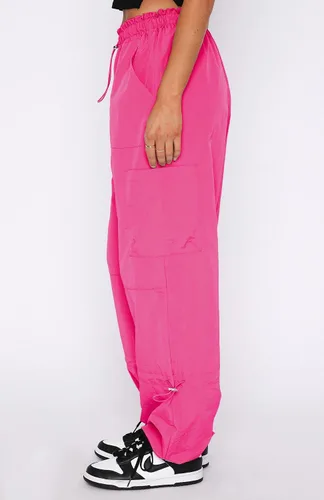 Vista 2 de DISCIPBUSH - Pantalones cargo holgados para mujer, pantalones parachute para mujer, pantalones rave, pantalones Y2K, atuendos de festival para mujer