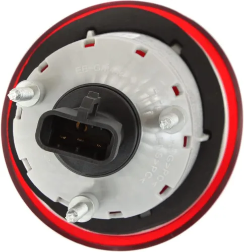 Vista 2 de KarParts360: Para Chevy HHR 2006-2011 Conjunto de luz trasera lado del conductor con bombillas reemplaza GM2800195 20778530