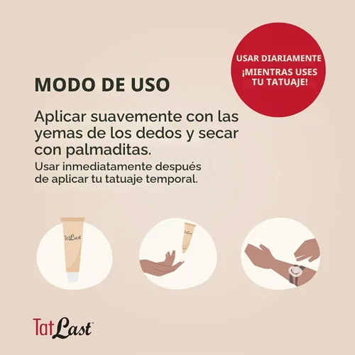 Vista 5 de Godefroy TatLast - Reducción temporal del brillo del tatuaje y solución protectora para una vida más larga, 0.27 onzas