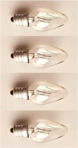 Vista 3 de Bombillas de Repuesto para Luz Nocturna Transparente 5W 120V - 4