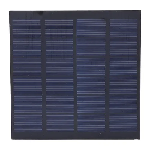 Vista 2 de Panel solar monocristalino de 6V 1.5W alta tasa de conversión Tamaño compacto resistente al agua resistente a los rayos UV Diseño para bicicleta