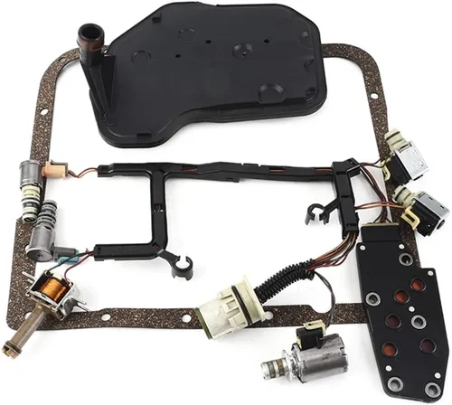 Vista 3 de Kit de solenoide maestro de transmisión 4L60E con filtro compatible con GM Chevrolet Cadillac EPC Shift TCC 3-2 PWM 2003-2006