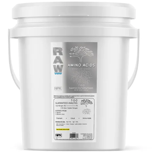 Vista 6 de RAW Aminoácidos: suplemento nutritivo vegetal prémium