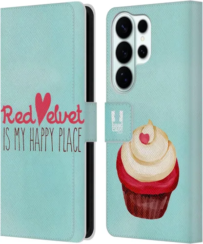 Vista 122 de Head Case Designs Assortment Cupcakes Happiness Leather Wallet Case Compatible with Samsung Galaxy A07 4G Surtido