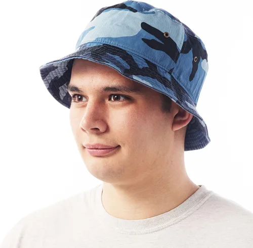 Vista 2 de The Hat Depot - Sombrero unisex, 100% algodón, 300N, fácil de guardar para viajar, playa y verano