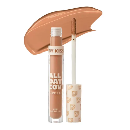 Vista 24 de Ruby Kisses Corrector para todo el día, ligero, cobertura completa, corrector multiusos, 0.13 onzas líquidas (porcelana justa)