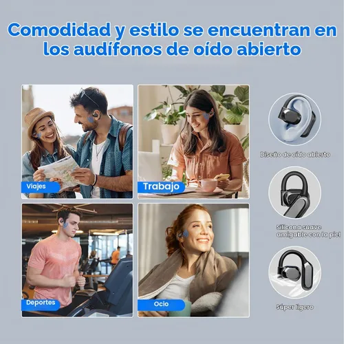 Vista 7 de Auriculares de traducción AI en tiempo real, 144 audífonos de traducción de idiomas para iPhone y Android, auriculares de traducción 3 en 1