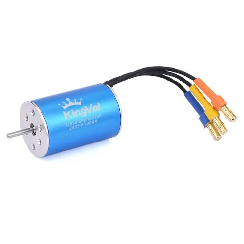 Vista 10 de KingVal Reemplazo 3650 3100KV sin sensores sin escobillas motor eje 0.125 in compatible con 1/10 RC coche