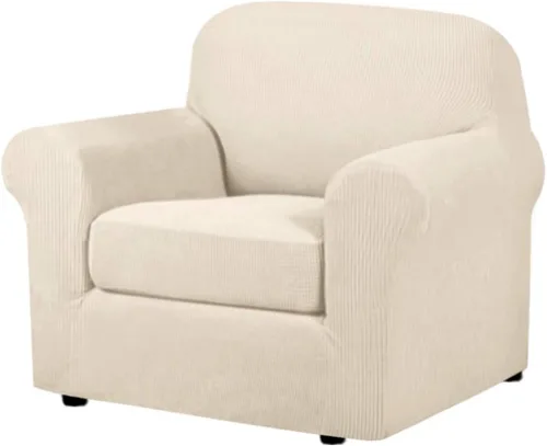 Vista 103 de H.VERSAILTEX Fundas de Sofá Elásticas para Cojines Fundas de Sofá para Muebles de Sala Fundas Protectoras