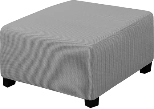 Vista 124 de Easy-Going Funda Elástica para Otomana Taburete de Almacenamiento Plegable Protector de Muebles Funda Rectangular Suave con Parte Inferior Elástica