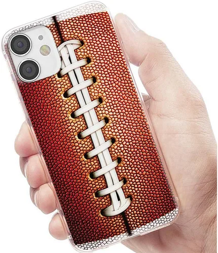 Vista 5 de Funda diseñada para iPhone 12 Mini, protección completa 360 a prueba de golpes, delgada, flexible, suave, TPU transparente, con diseño para iPhone