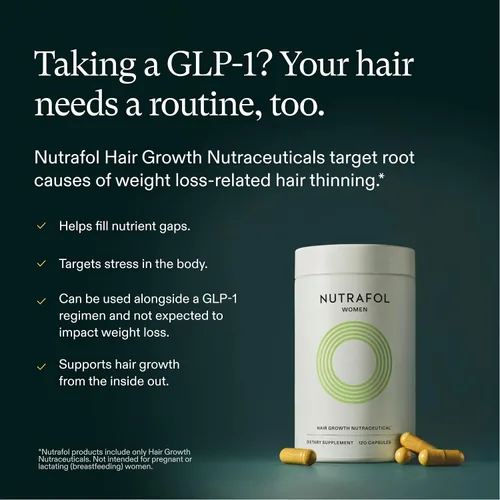 Vista 12 de Nutrafol - Suplementos para el crecimiento del cabello femenino, recomendados por dermatólogos, edades 18-44, clínicamente probados para cabello