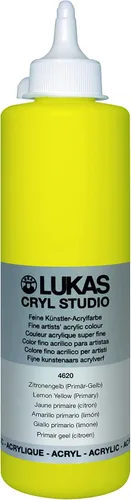 Vista 21 de Lukas CRYL Studio Artist - Pintura acrílica para artistas, Alizarín Carmesí, tubo de 125 ml - Pinturas acrílicas de alto pigmento para pintura