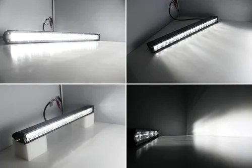 Vista 9 de iJDMTOY Barra de luz LED de 20 pulgadas para montaje en rejilla inferior compatible con Toyota Tundra 2022 en adelante, incluye barra de luz LED