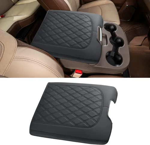 Vista 10 de GIANT PANDA Funda de consola central de ajuste personalizado para Dodge RAM 1500 2500 3500 2002 2003 2004 2005 2006 2007 2008 2009 2010 2011 2012