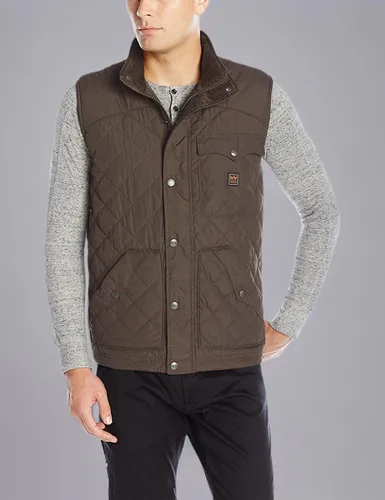 Vista 3 de Walls Chaleco de nailon Ruidosa Ranch para hombre Marrón oscuro