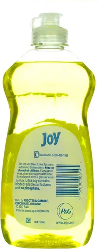 Vista 3 de Joy Ultra - Líquido para lavar platos, aroma a limón, 12.60 onzas (paquete de 8)